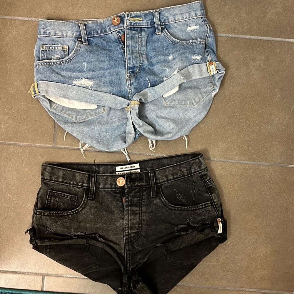 Lot of Teaspoon Denim Shorts